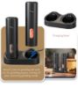 Picture of BNMQ Electric Salt and Pepper Grinder Set with Charging Base, 2-Pack