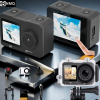 Picture of BNMQ 5K 30FPS / 4K 60FPS Action Camera With Dual Touch / Display Screen EIS and Bicycle Mounting Kit