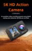 Picture of BNMQ 5K 30FPS / 4K 60FPS Action Camera With Dual Touch / Display Screen EIS and Bicycle Mounting Kit