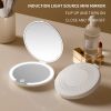 Picture of BNMQ Led makeup mirror portable folding flip