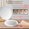Picture of BNMQ Led makeup mirror portable folding flip