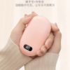 Picture of BNMQ digital display hand warmer suede power bank two-in-one