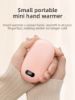 Picture of BNMQ digital display hand warmer suede power bank two-in-one